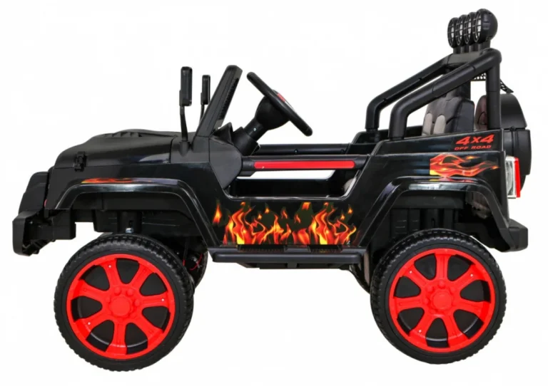 Raptor Drifter Flames Terenski Automobil + Daljinski Upravljač + 4x4 Pogon + Pretinac Za Pohranu + Spori Start + Mp3 Led 4