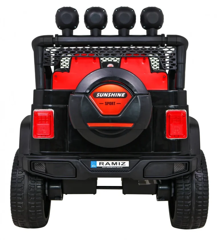 Raptor Drifter Flames Terenski Automobil + Daljinski Upravljač + 4x4 Pogon + Pretinac Za Pohranu + Spori Start + Mp3 Led 6