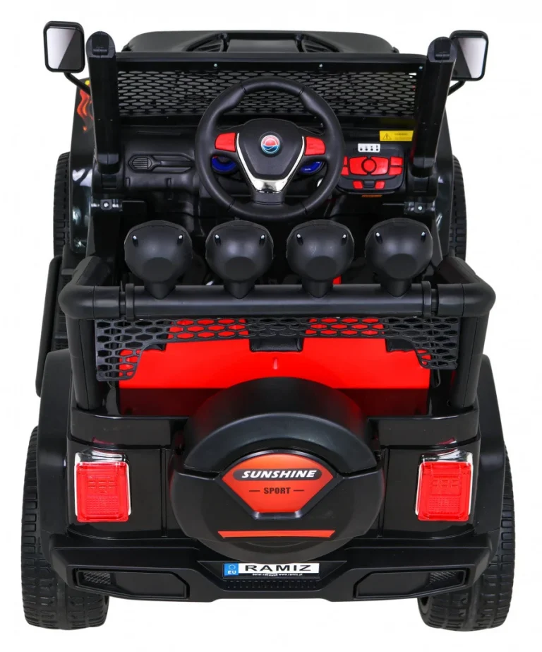 Raptor Drifter Flames Terenski Automobil + Daljinski Upravljač + 4x4 Pogon + Pretinac Za Pohranu + Spori Start + Mp3 Led 7