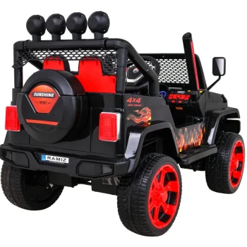 Raptor Drifter Flames Terenski Automobil + Daljinski Upravljač + 4x4 Pogon + Pretinac Za Pohranu + Spori Start + Mp3 Led 8