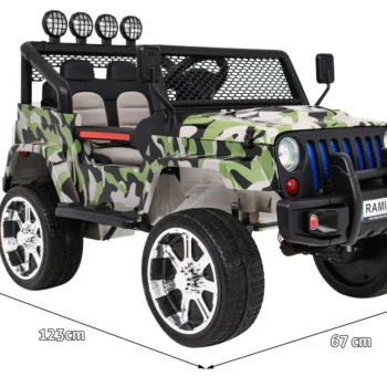 Raptor Drifter Moro Terenski Automobil + Daljinski Upravljač + 4x4 Pogon + Pretinac Za Pohranu + Spori Start + Mp3 Led 2