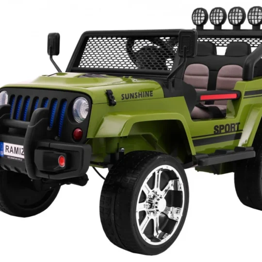 Raptor Drifter Terenski Automobil Zeleni + Daljinski Upravljač + 4x4 Pogon + Pretinac Za, Zelena 1