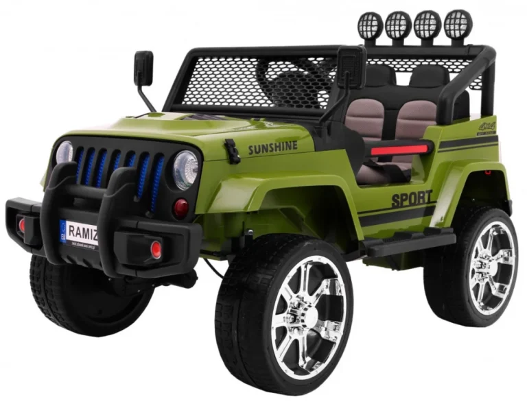 Raptor Drifter Terenski Automobil Zeleni + Daljinski Upravljač + 4x4 Pogon + Pretinac Za, Zelena 1