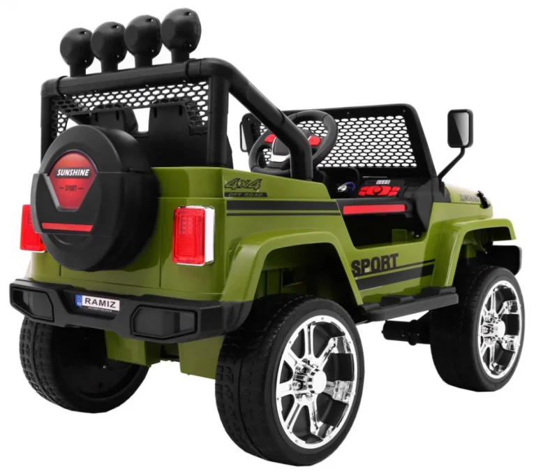 Raptor Drifter Terenski Automobil Zeleni + Daljinski Upravljač + 4x4 Pogon + Pretinac Za, Zelena 2