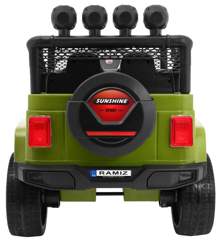 Raptor Drifter Terenski Automobil Zeleni + Daljinski Upravljač + 4x4 Pogon + Pretinac Za, Zelena 3