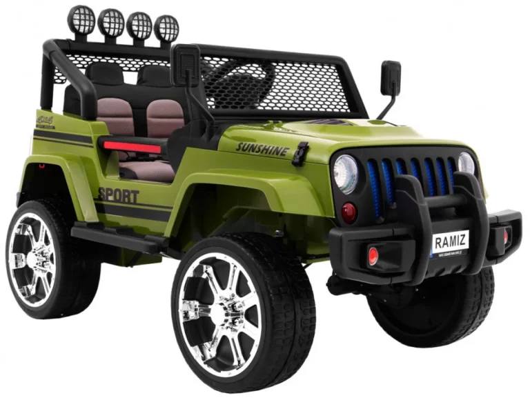 Raptor Drifter Terenski Automobil Zeleni + Daljinski Upravljač + 4x4 Pogon + Pretinac Za, Zelena 5