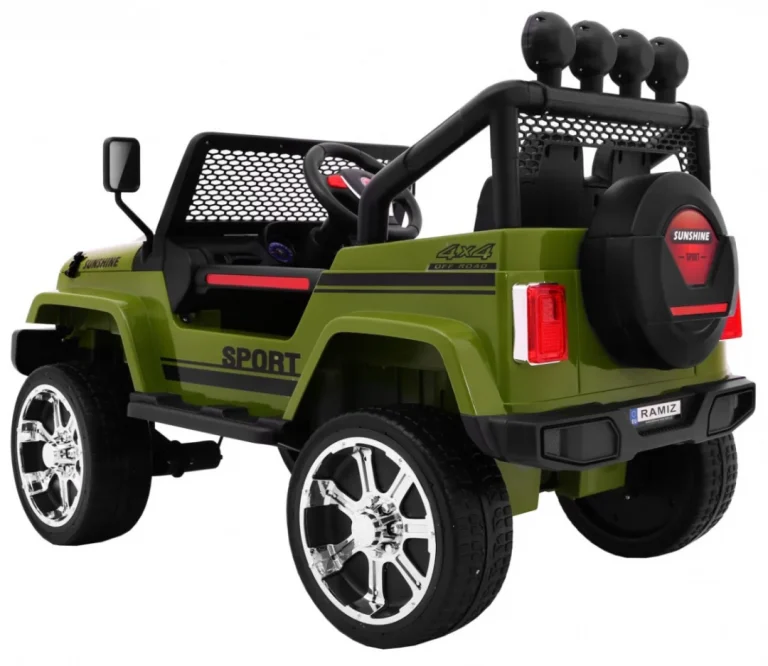 Raptor Drifter Terenski Automobil Zeleni + Daljinski Upravljač + 4x4 Pogon + Pretinac Za, Zelena 7