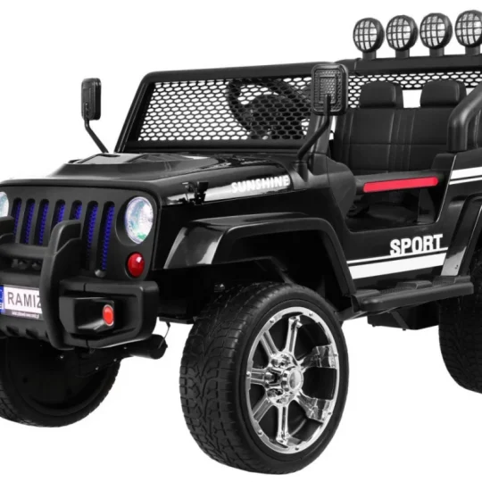Raptor Drifter Terensko Vozilo Crni + Daljinski Upravljač + 4x4 Pogon 1
