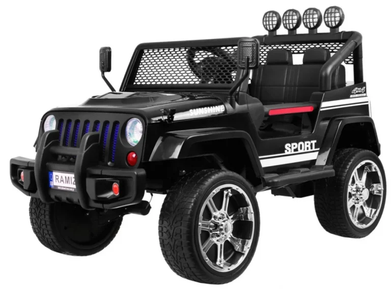 Raptor Drifter Terensko Vozilo Crni + Daljinski Upravljač + 4x4 Pogon 1
