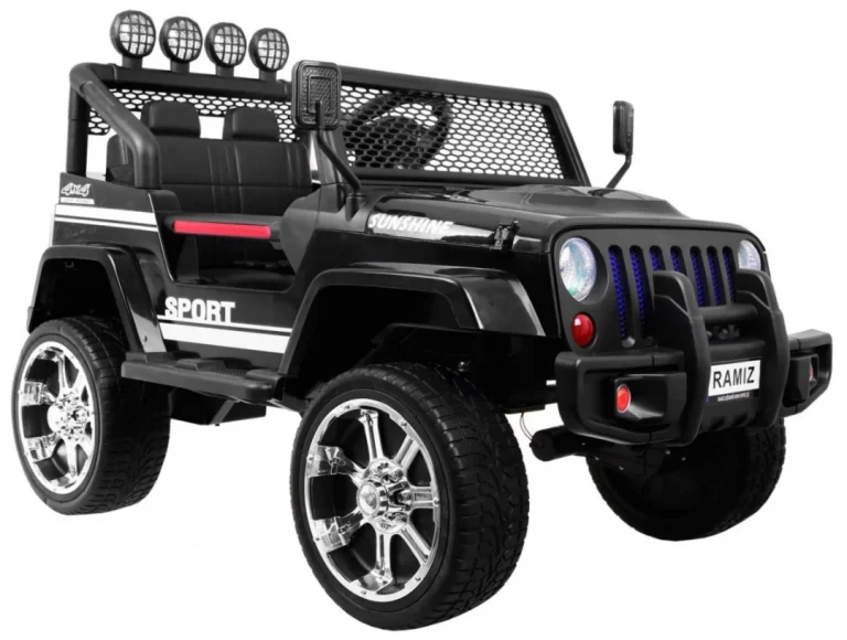 Raptor Drifter Terensko Vozilo Crni + Daljinski Upravljač + 4x4 Pogon 2