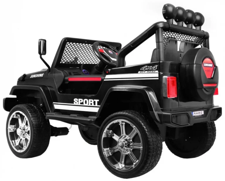 Raptor Drifter Terensko Vozilo Crni + Daljinski Upravljač + 4x4 Pogon 5