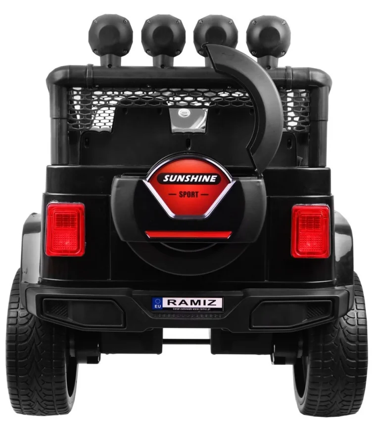 Raptor Drifter Terensko Vozilo Crni + Daljinski Upravljač + 4x4 Pogon 8