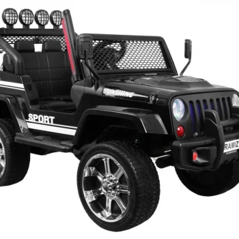 Raptor Drifter Terensko Vozilo Crni + Daljinski Upravljač + 4x4 Pogon 9