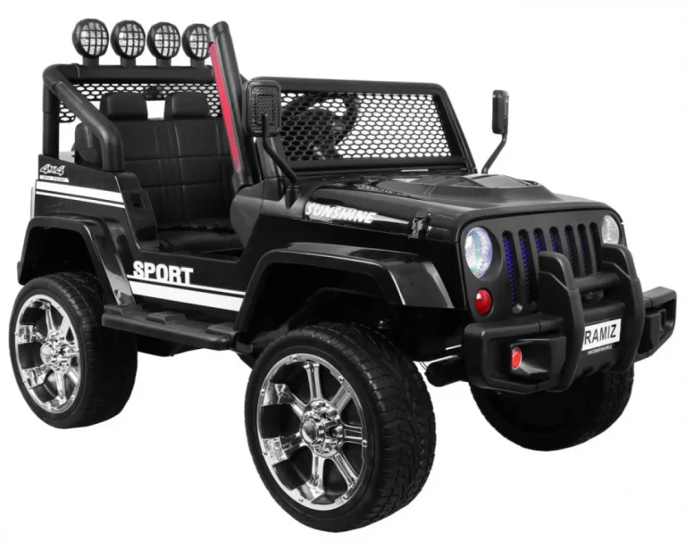 Raptor Drifter Terensko Vozilo Crni + Daljinski Upravljač + 4x4 Pogon 9