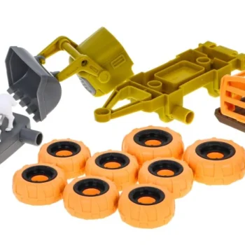 Rastavljivi Traktor S Kantom, Prikolicom I Ovcom 3+ 7