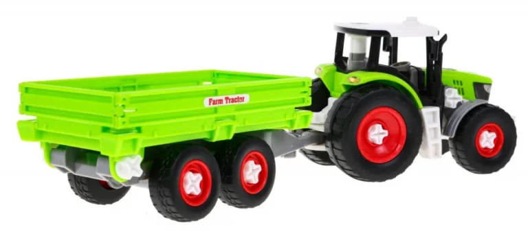 Rastavljivi Traktor S Prikolicom I Odvijačem 3+ 3