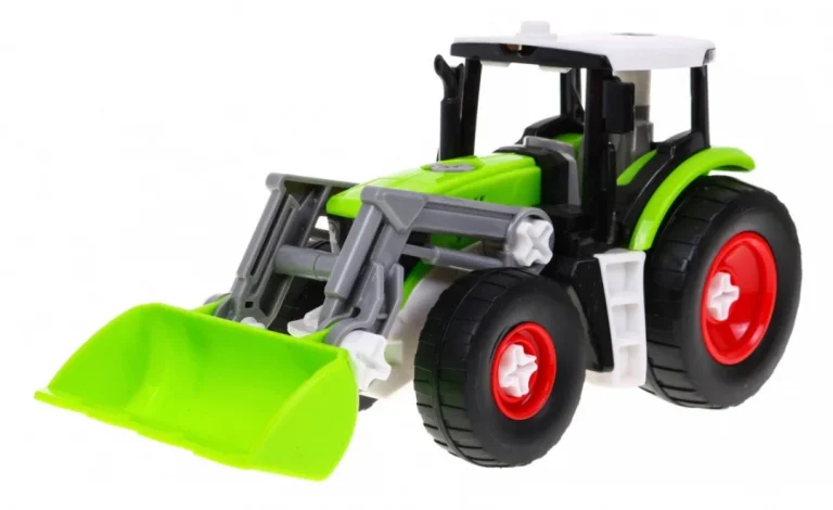 Rastavljivi Traktor S Prikolicom I Odvijačem 3+ 4