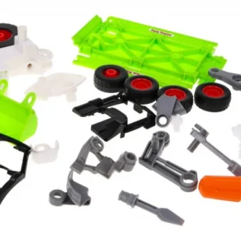 Rastavljivi Traktor S Prikolicom I Odvijačem 3+ 6