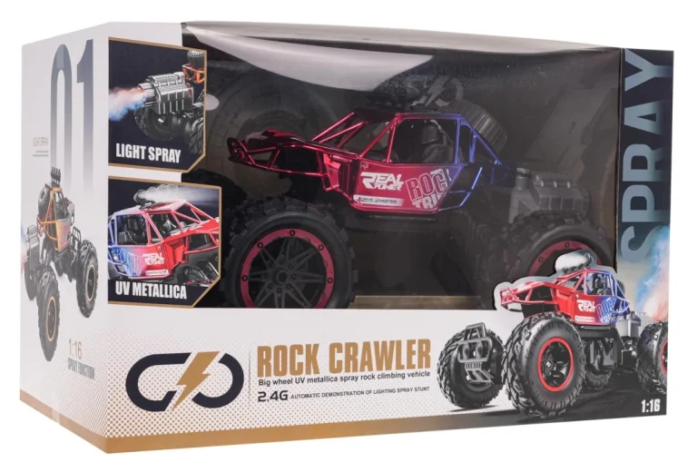 Real Rock Crawler R/c S Dimom, Crveni 8