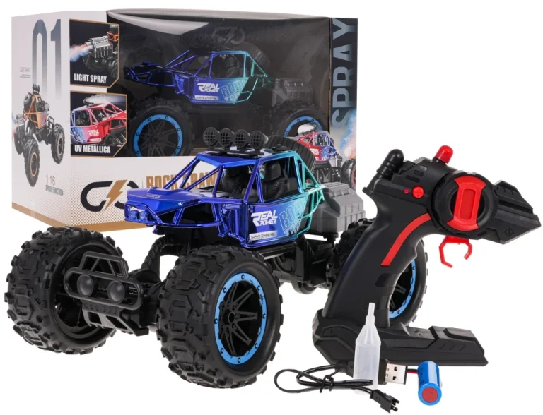 Real Rock Crawler Rc S Dimom, Plavi 1