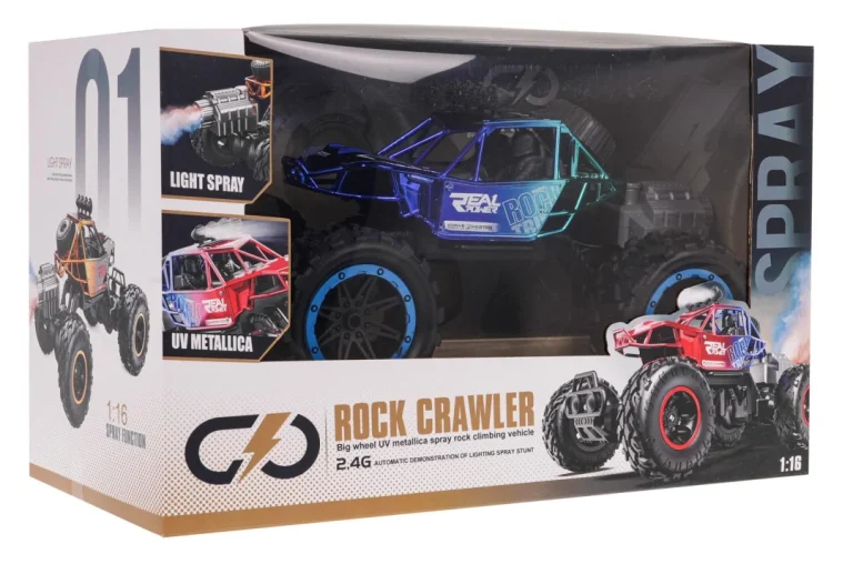 Real Rock Crawler Rc S Dimom, Plavi 8