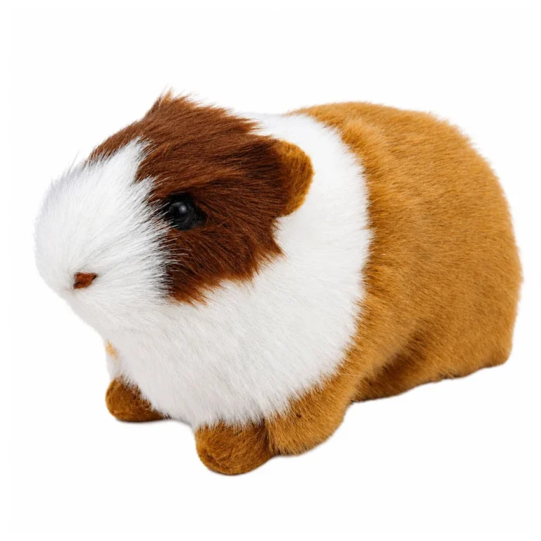 Realistična Figurica Zamorca Smeđi Meko Krzno 12 Cm 5