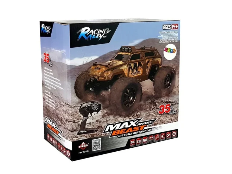 Reli Auto Na Daljinsko Upravljanje Plavi 1:18 2.4g 6