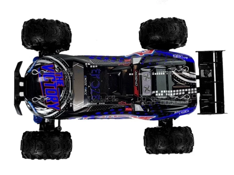 Reli Automobil Na Daljinsko Upravljanje 1:18 Plavi Enoze 9302e Brzina 45 Km/h 4
