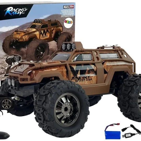 Reli Automobil Na Daljinsko Upravljanje, Smeđi 2.4g 1:18, Kontrola Brzine 35 Km/h 1
