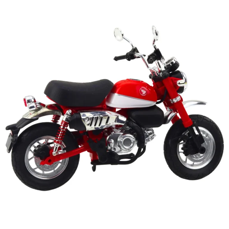 Retro Klasična Metalna Svjetla Za Motocikle, Crvena 1:12 2