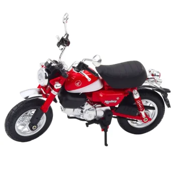 Retro Klasična Metalna Svjetla Za Motocikle, Crvena 1:12 4
