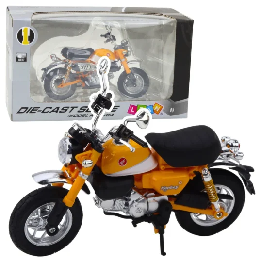 Retro Klasična Metalna Svjetla Za Motocikle, žuta 1:12 1
