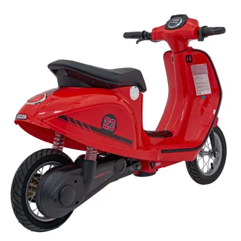 Retro Skuter 23 Crveno Motor Na Akumulator 10