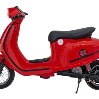Retro Skuter 23 Crveno Motor Na Akumulator 6