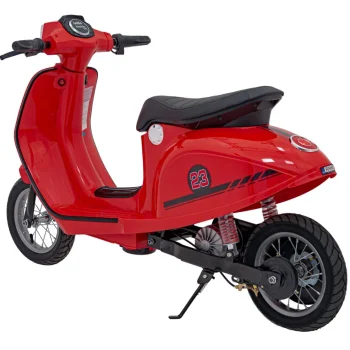 Retro Skuter 23 Crveno Motor Na Akumulator 8