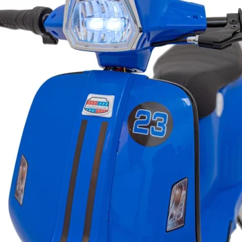 Retro Skuter 23 Plava Motor Na Akumulator 16