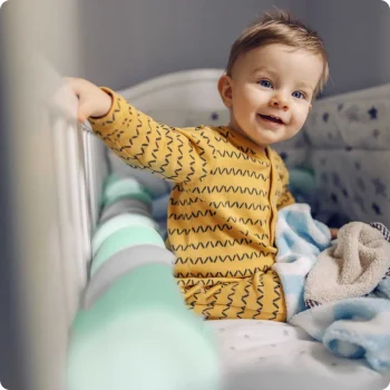 Ricokids 3m Marame Za Dječji Krevetić Mint Siva 2