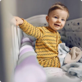Ricokids 3m Ogrtač Za Dječji Krevetić Ljubičasto Siva 2