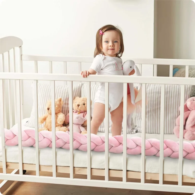 Ricokids 3m Ogrtač Za Dječji Krevetić Ružičasti 3