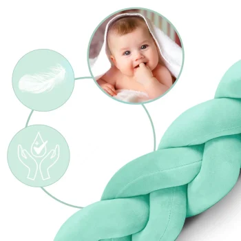 Ricokids 3m Omotač Za Dječji Krevetić Mint 3