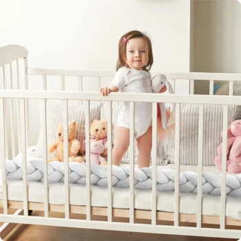 Ricokids 3m Omotač Za Dječji Krevetić Sivi 7