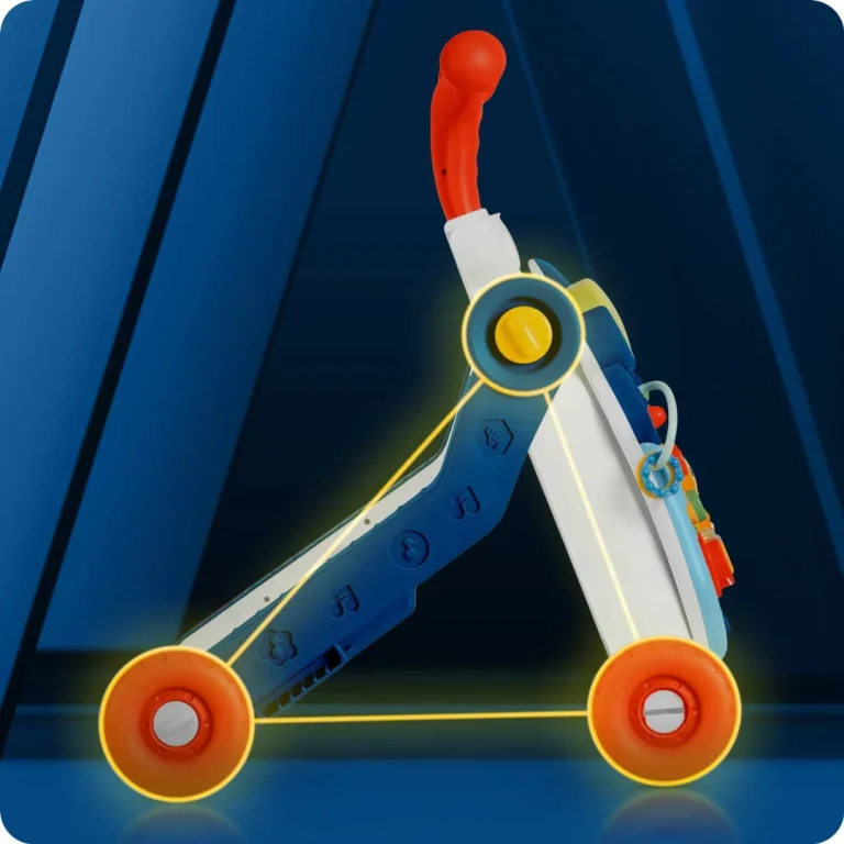 Ricokids 4 U 1 Edukativni Stol Plavi 781900 14