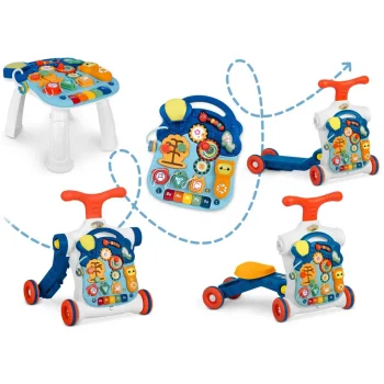 Ricokids 4 U 1 Edukativni Stol Plavi 781900 4
