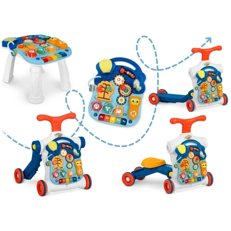 Ricokids 4 U 1 Edukativni Stol Plavi 781900 4