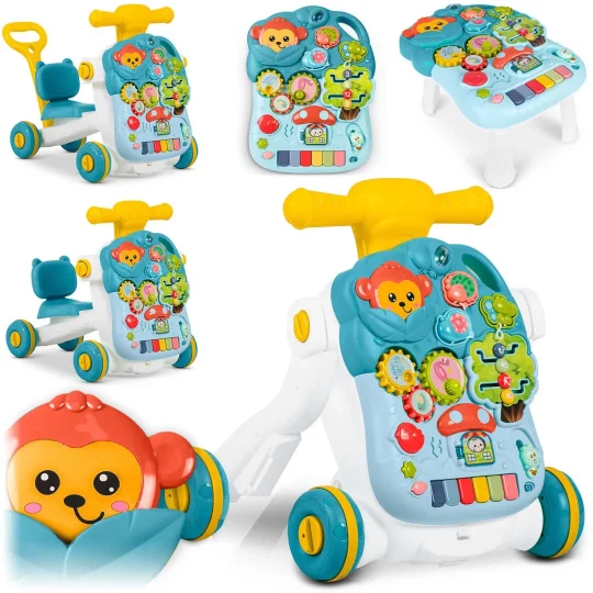 Ricokids 4 U 1 Edukativni Stol Zeleni 781500 1