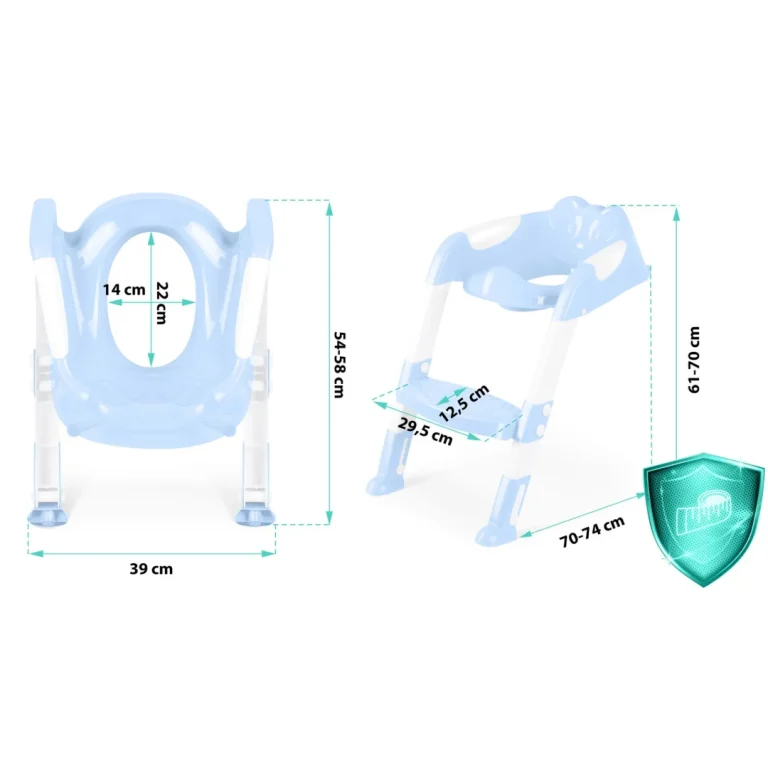 Ricokids 729100 Koala Navlaka Za Wc školjku S Ljestvama, Plava 8