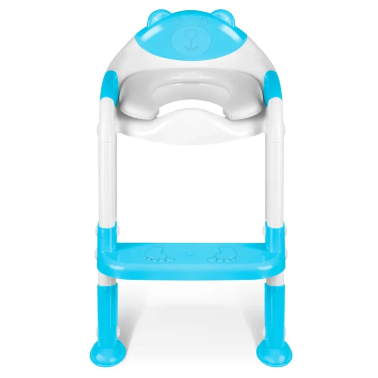 Ricokids 729200 Navlaka Za Wc školjku S Medvjedićem I Ljestvama, Plava 3