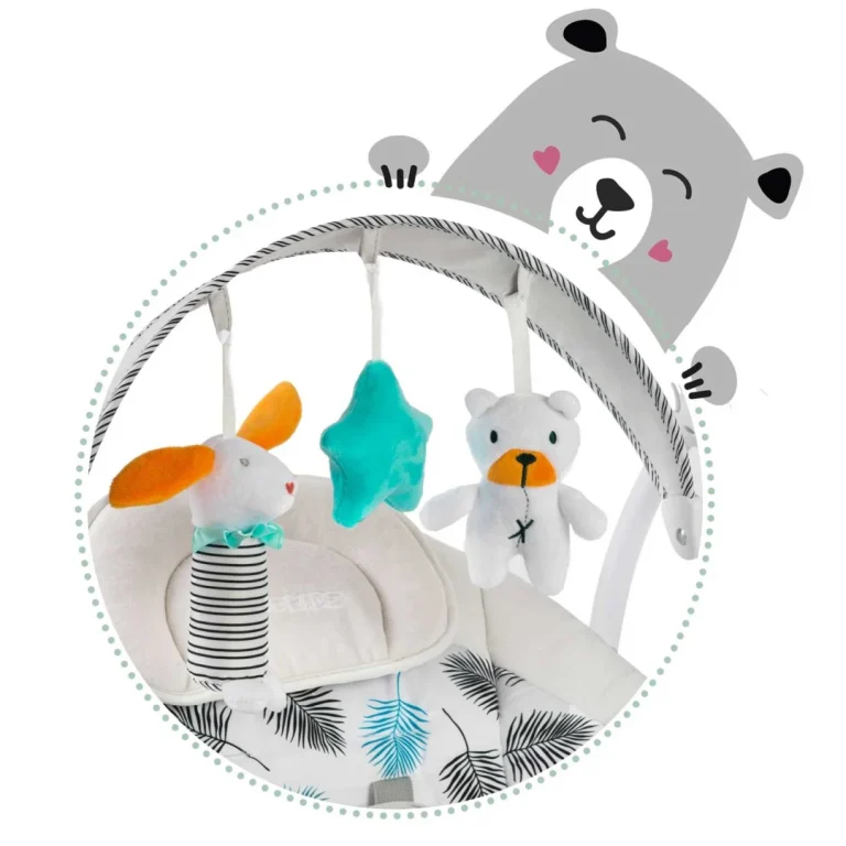Ricokids 7326 Automatska Ljuljačka S Glazbom, Tirkizna 11
