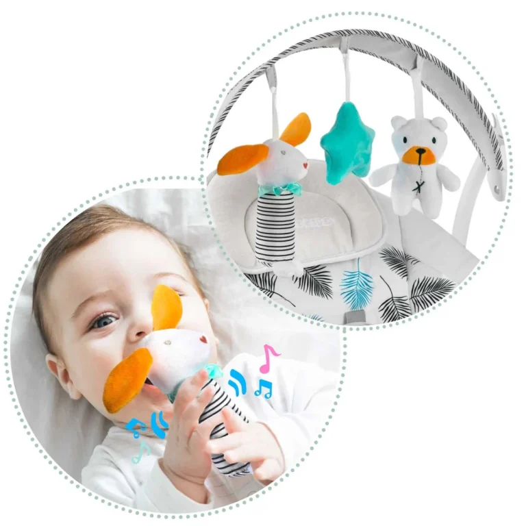 Ricokids 7326 Automatska Ljuljačka S Glazbom, Tirkizna 12