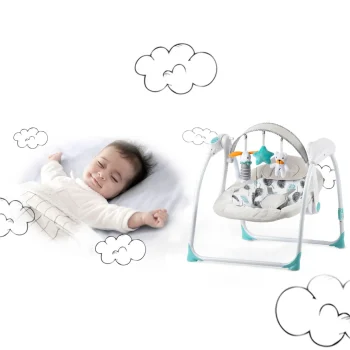 Ricokids 7326 Automatska Ljuljačka S Glazbom, Tirkizna 5
